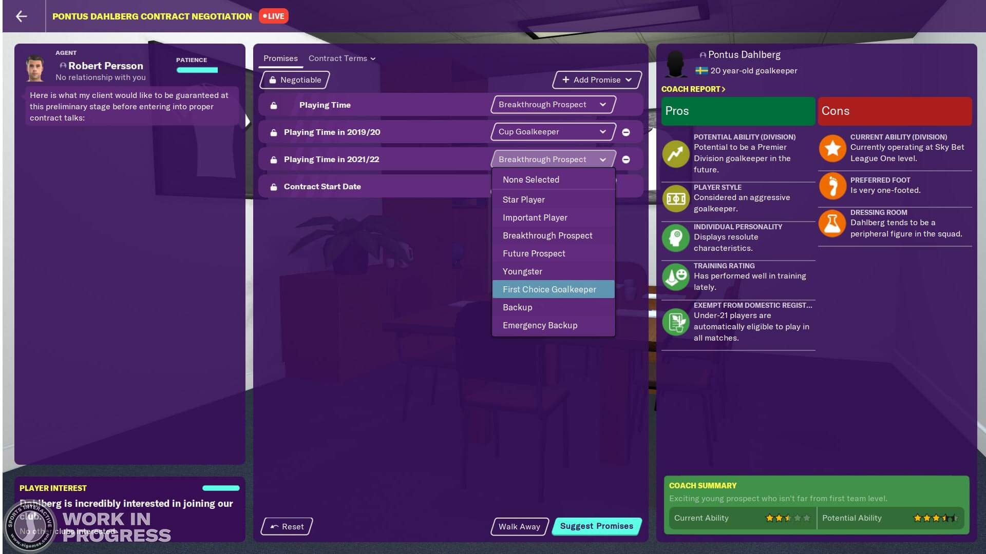 football manager mod voice broadcaster presenter